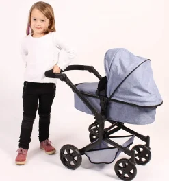 Bayer Chic 2000 Puppenwagen 2-in-1 Mika Blau