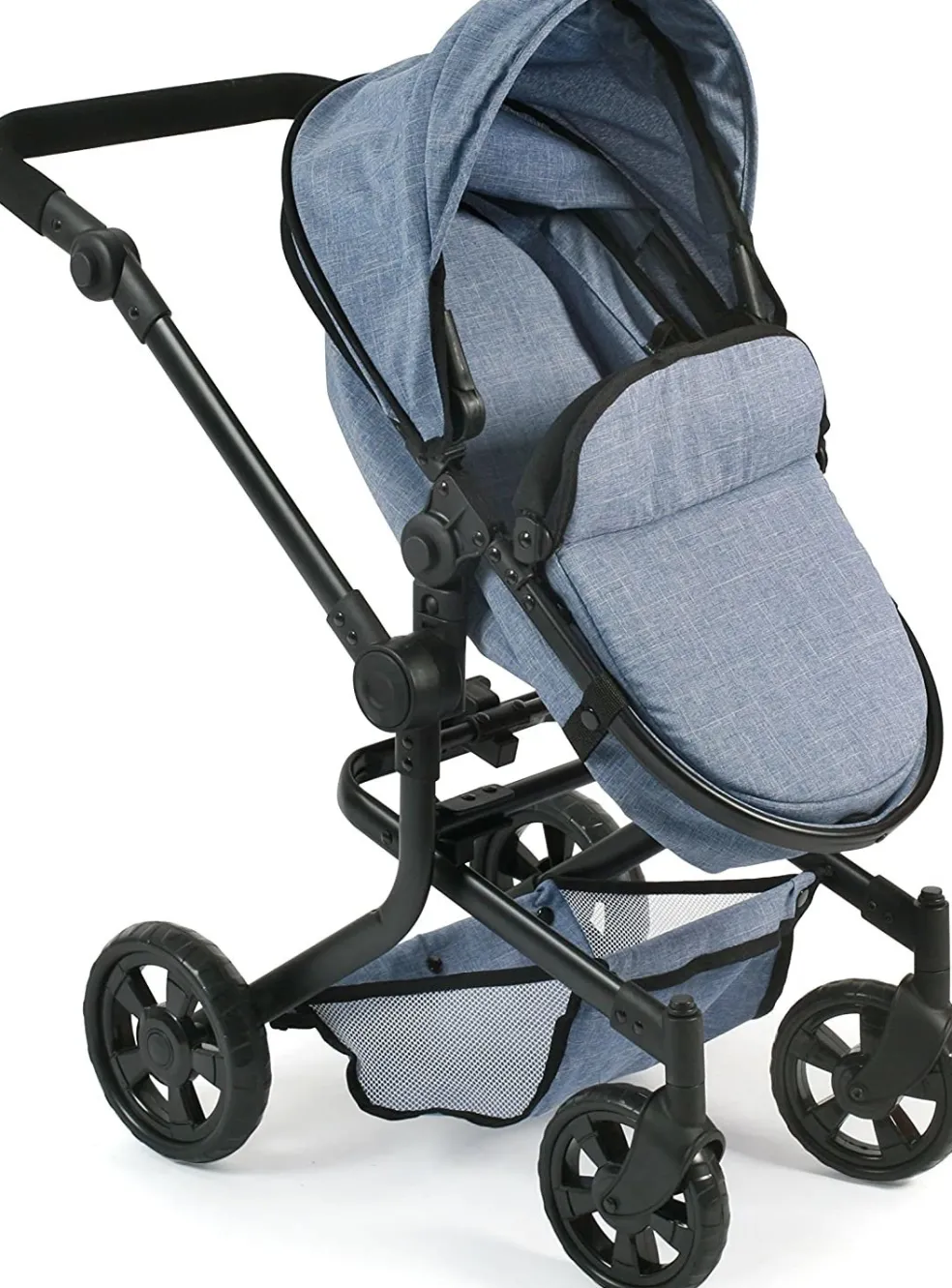 Bayer Chic 2000 Puppenwagen 2-in-1 Mika Blau