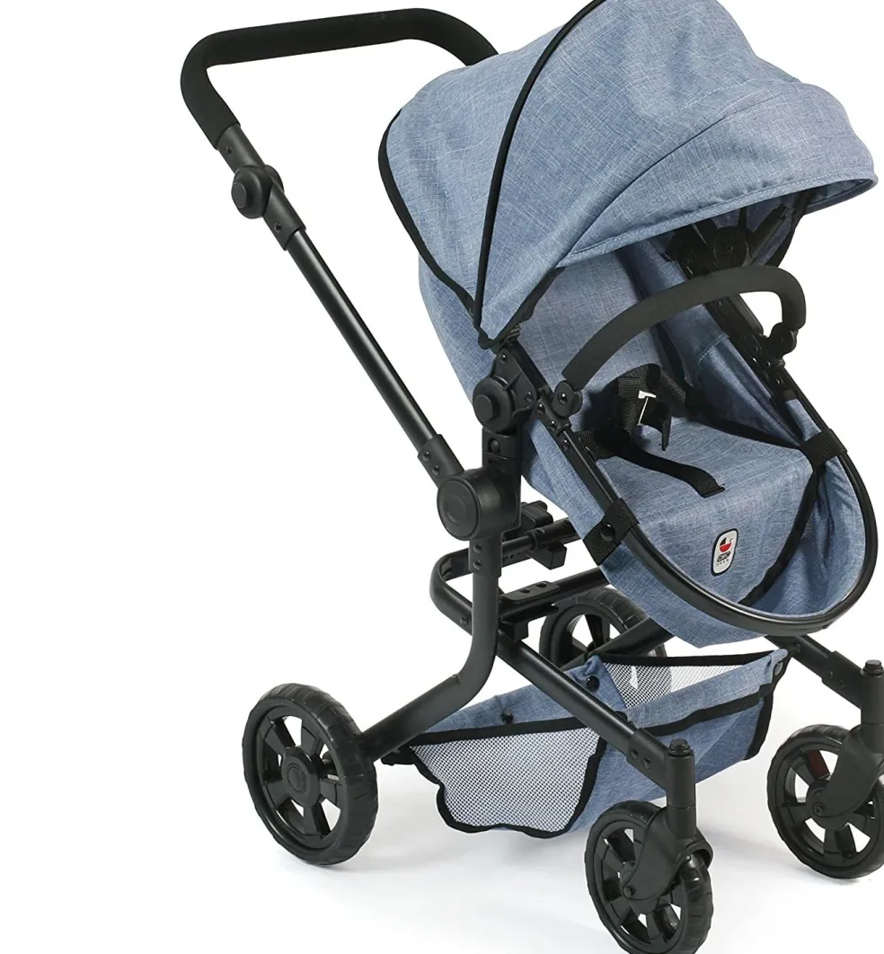 Bayer Chic 2000 Puppenwagen 2-in-1 Mika Blau