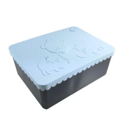 Blafre Brotdose Fächer Blau