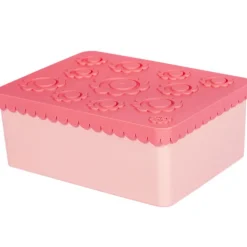Blafre Brotdose Rosa mit Fächer