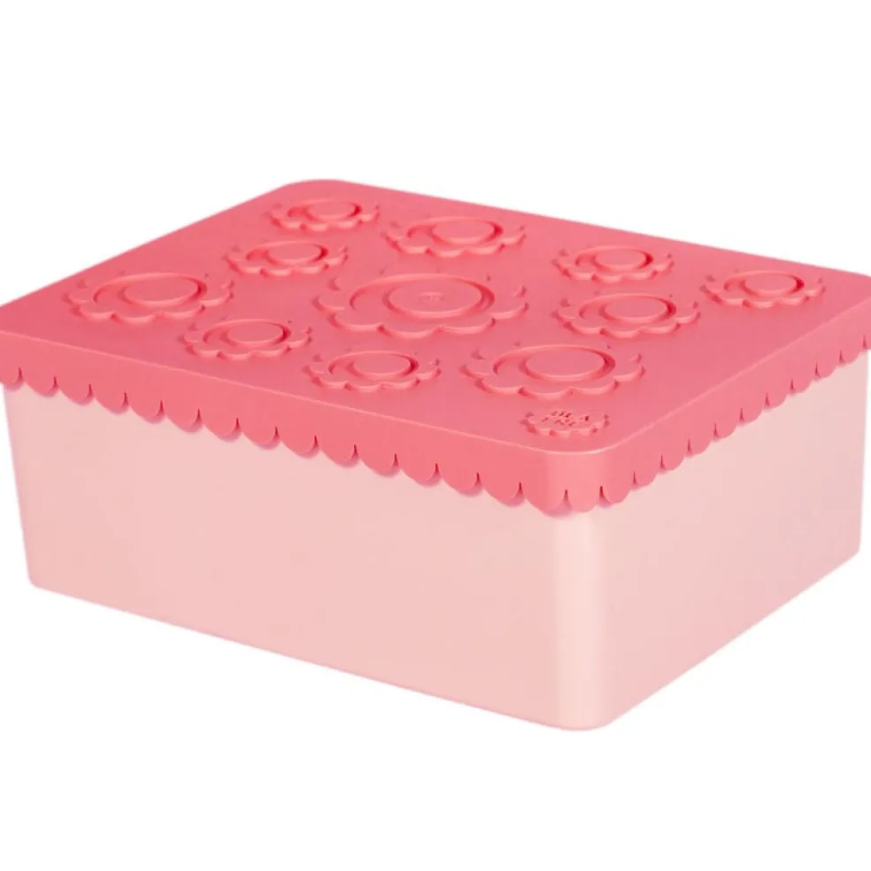 Blafre Brotdose Rosa mit Fächer