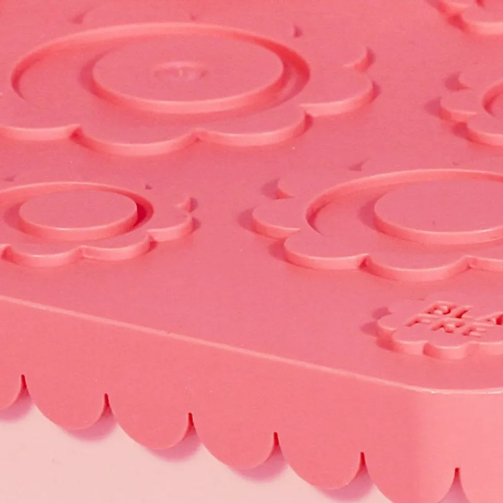Blafre Brotdose Rosa mit Fächer