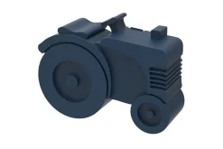 Blafre Brotdose Traktor Dunkelblau mit Fächer