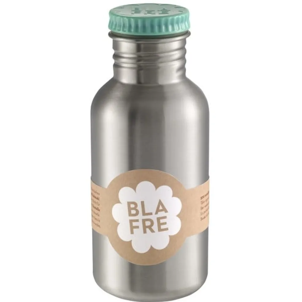 Blafre Trinkflasche 500 ml Blau aus Edelstahl