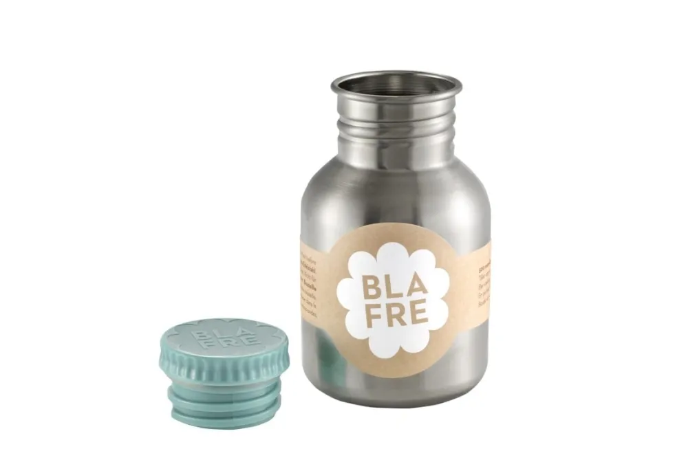 Blafre Trinkflasche 300 ml Blau aus Edelstahl