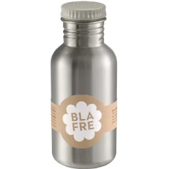 Blafre Trinkflasche 500 ml Grau aus Edelstahl