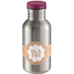 Blafre Trinkflasche 500 ml Pflaumenrot Edelstahl
