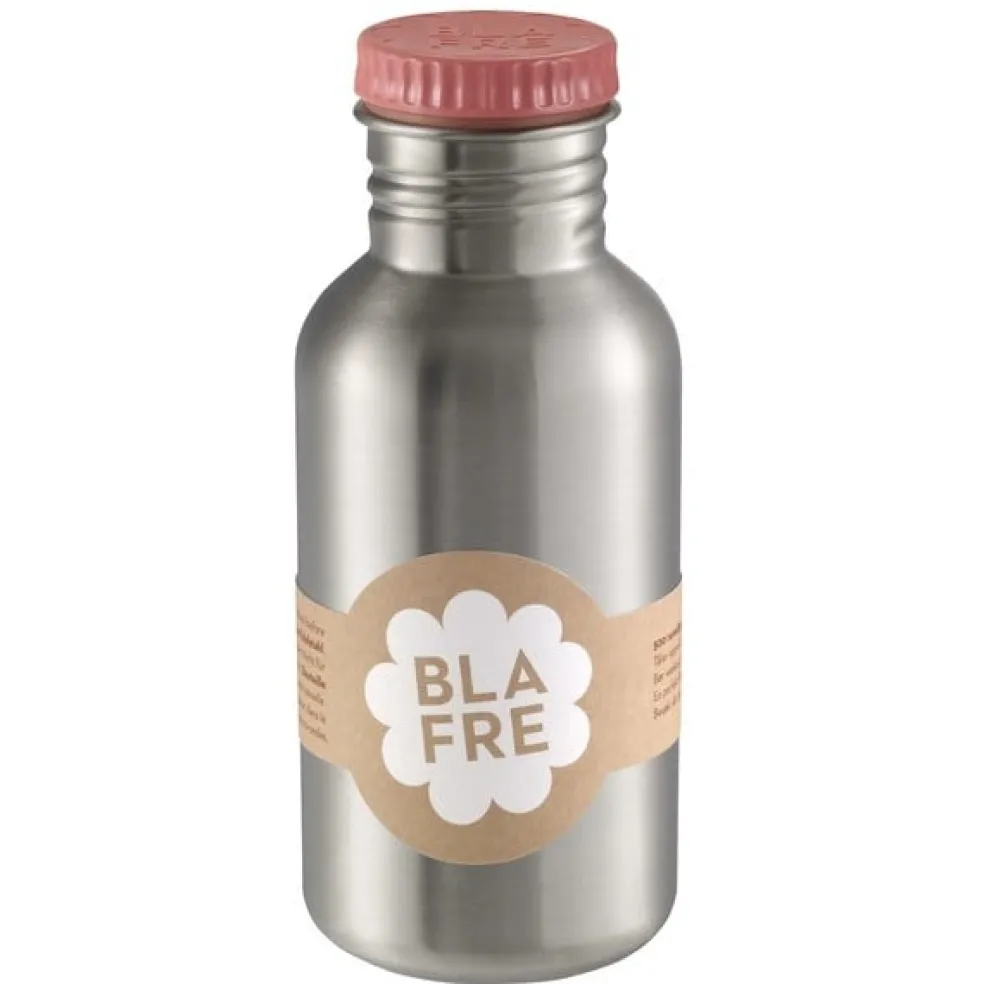 Blafre Trinkflasche 500 ml Rosa aus Edelstahl