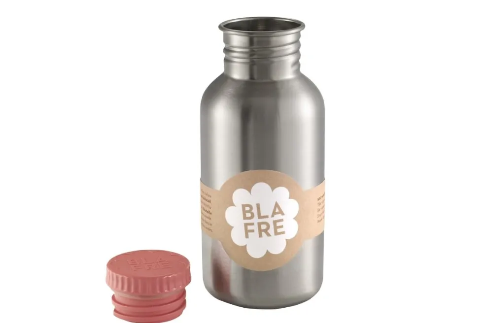 Blafre Trinkflasche 500 ml Rosa aus Edelstahl