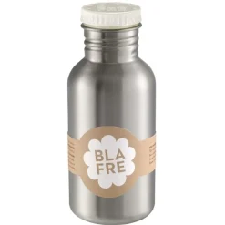 Blafre Trinkflasche 500 ml Weiß aus Edelstahl