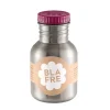 Blafre Trinkflasche Pflaumenrot 300 ml aus Edelstahl