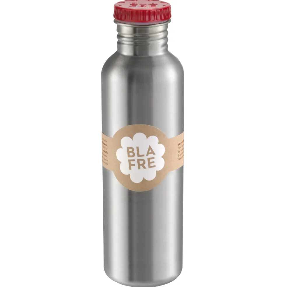 Blafre Trinkflasche Rot 750 ml Edelstahl
