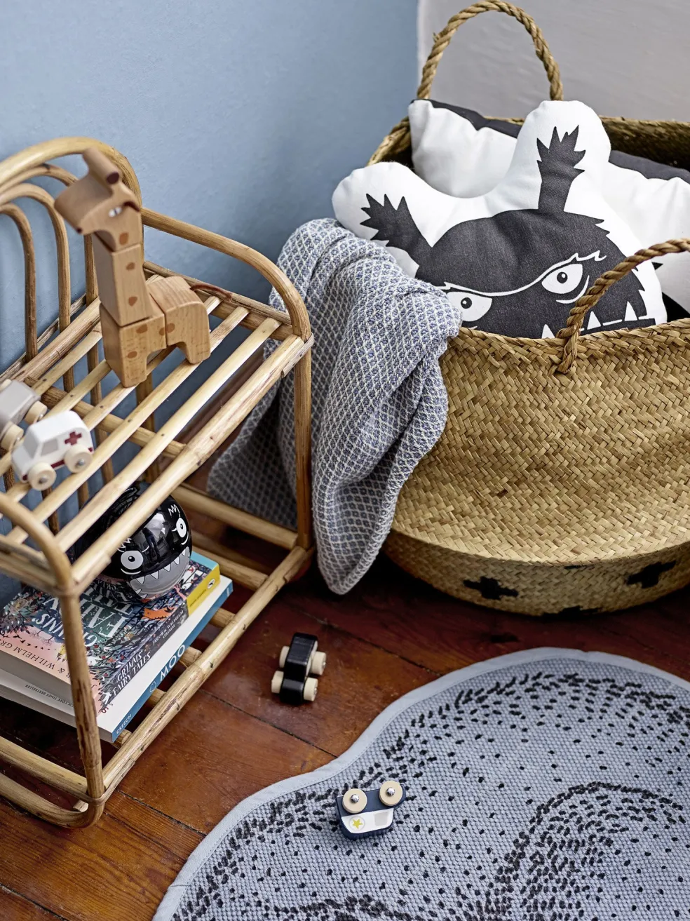 Bloomingville Rattan Wandregal Alice