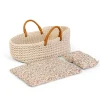 byASTRUP Gestrickte Puppen-Tragekorb 35 cm