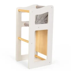 byASTRUP Holz Puppenhochstuhl 2 in 1