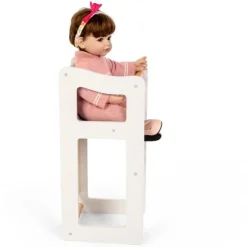 byASTRUP Holz Puppenhochstuhl 2 in 1