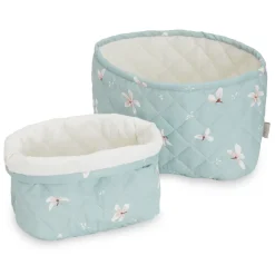 Cam Cam Copenhagen Aufbewahrungskörbe Windflower Blau 2er Set