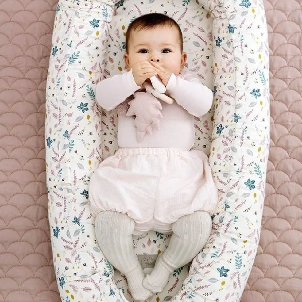 Cam Cam Copenhagen Babynest Pressed Leaves Rose