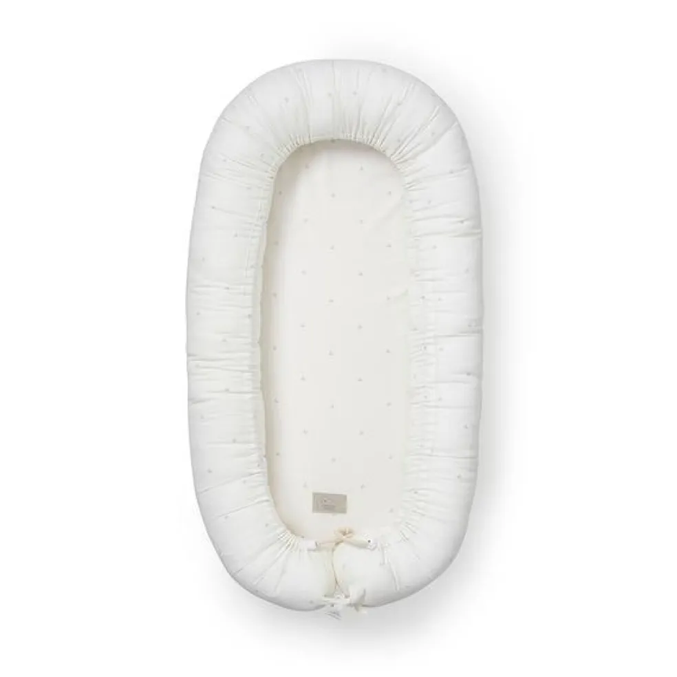 Cam Cam Copenhagen Babynest Dot Beige Grau