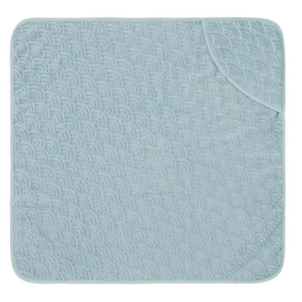 Cam Cam Copenhagen Kapuzenhandtuch Blau