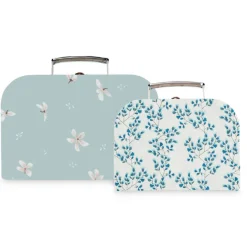 Cam Cam Copenhagen Kofferset Windflower Blau 2-teilig