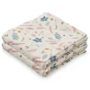 Cam Cam Copenhagen Mulltücher Pressed Leaves Rose 2er-Pack