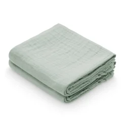 Cam Cam Copenhagen Mulltücher Dusty Green Grün 2er-Pack