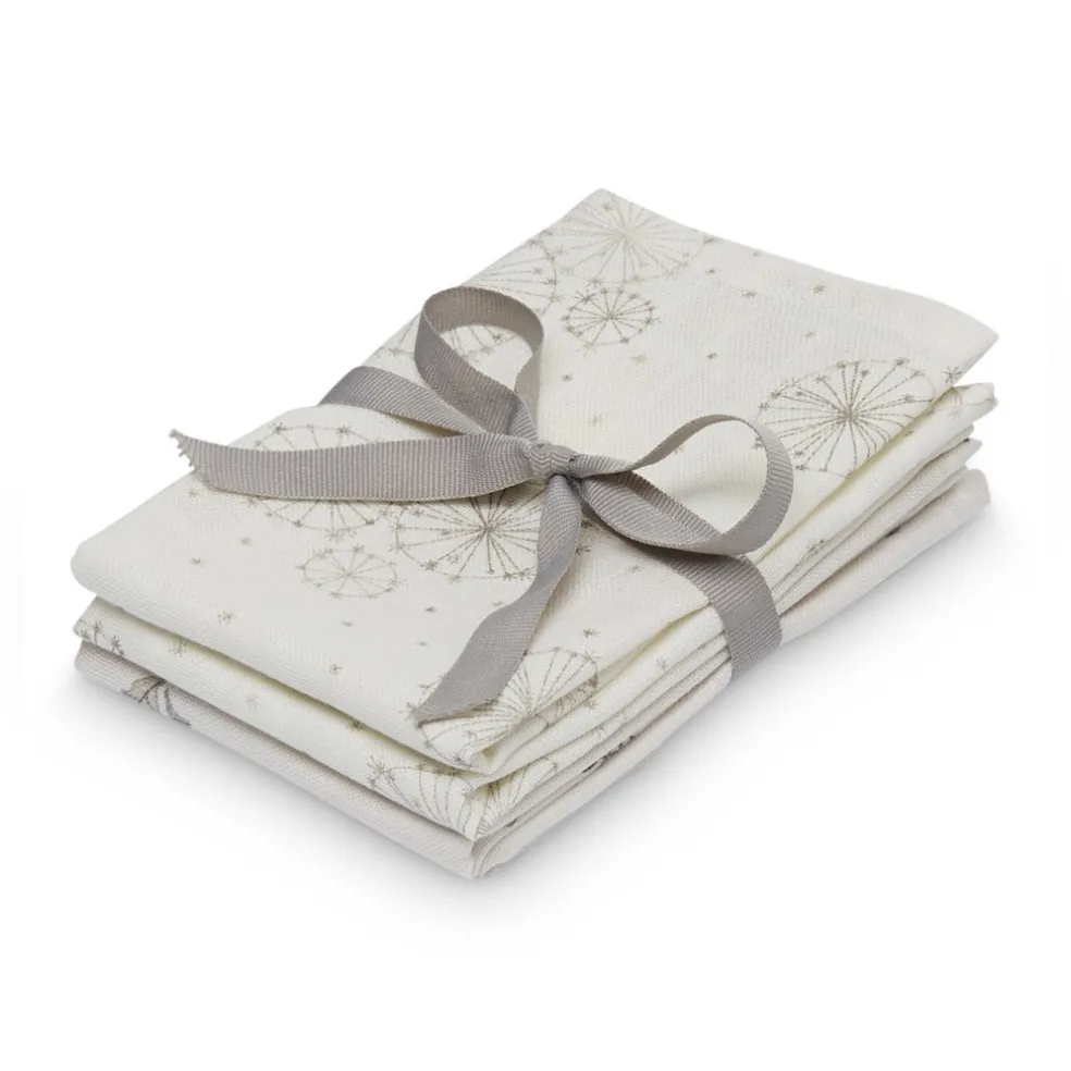 Cam Cam Copenhagen Spucktücher Dandelion & Fawn 4er Pack
