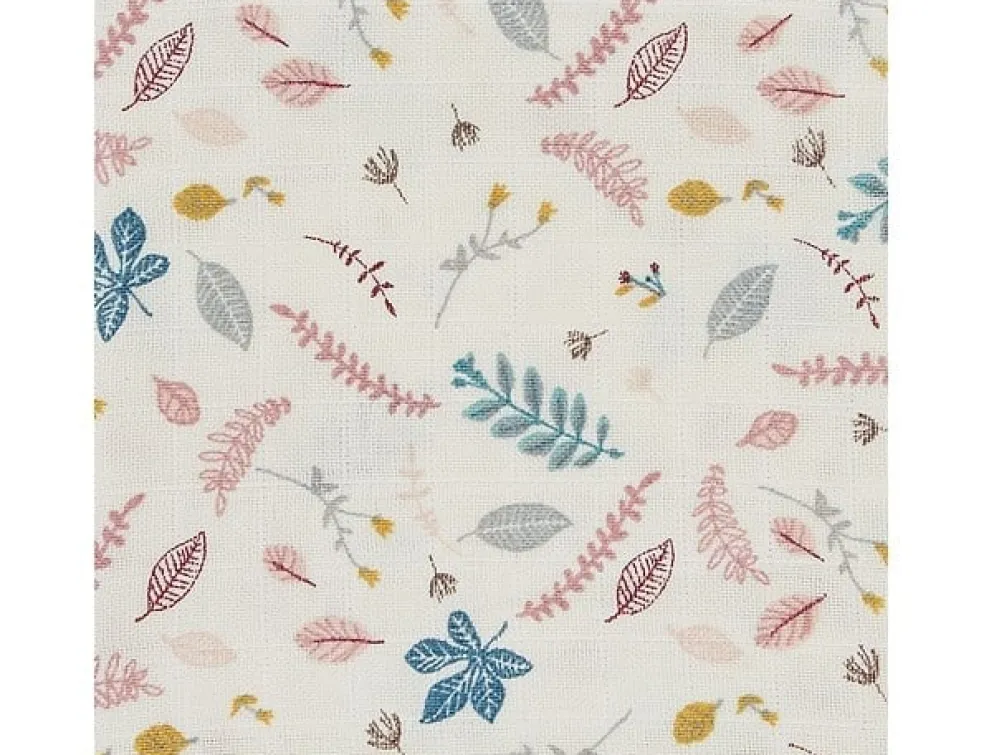 Cam Cam Copenhagen Spucktücher Fiori & Pressed Leaves 4er Pack