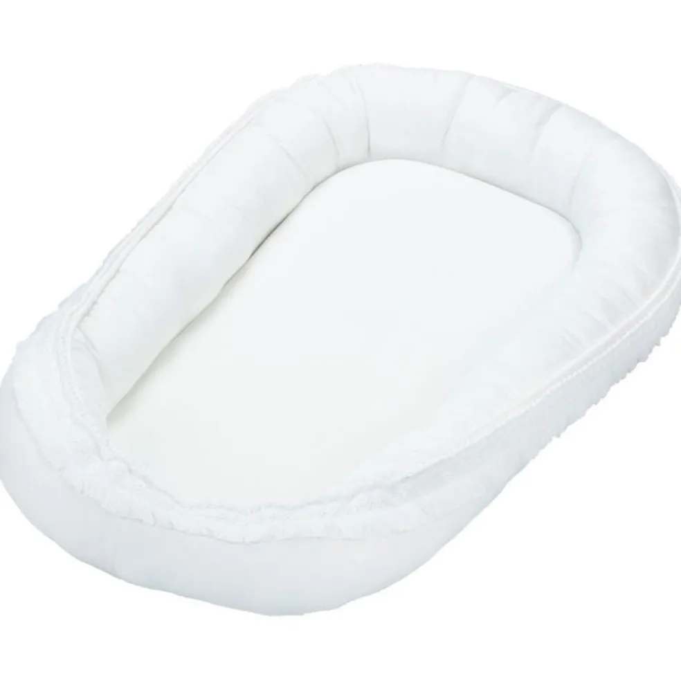 Cotton & Sweets Babynest Boho Wieß