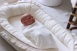 Cotton & Sweets Babynest Boho Vanilla-Creme
