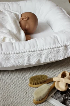 Cotton & Sweets Babynest Boho Wieß