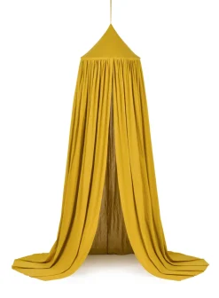 Cotton & Sweets Betthimmel Soft Baumwolle Mustard Gelb