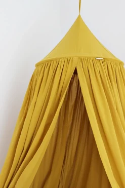 Cotton & Sweets Betthimmel Soft Baumwolle Mustard Gelb