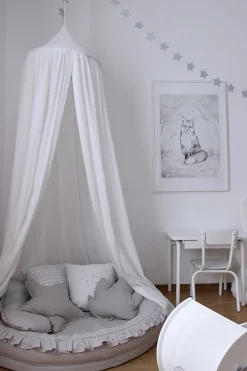 Cotton & Sweets Betthimmel Soft Baumwolle Weiß