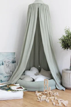Cotton & Sweets Betthimmel Soft Baumwolle Desert Green Grün