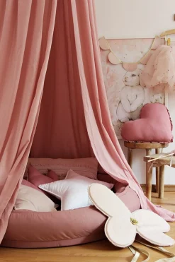 Cotton & Sweets Betthimmel Soft Baumwolle Blush Rosa