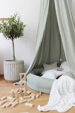 Cotton & Sweets Betthimmel Soft Baumwolle Desert Green Grün