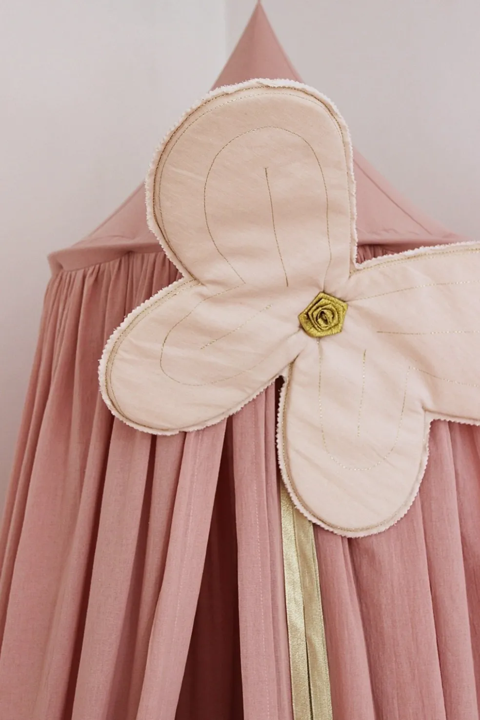 Cotton & Sweets Betthimmel Soft Baumwolle Blush Rosa