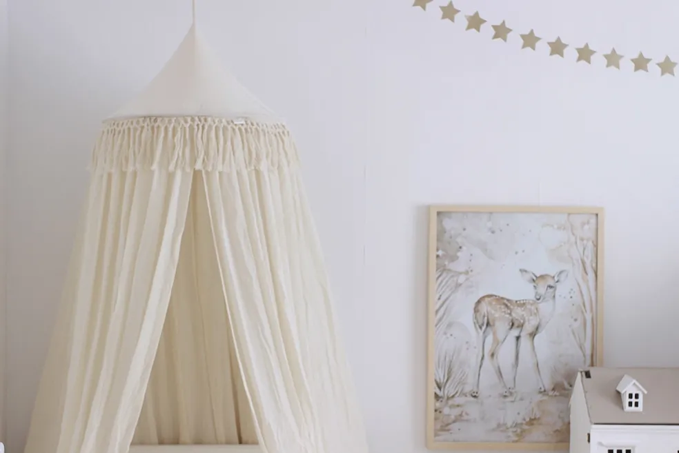 Cotton & Sweets Betthimmel Boho Vanilla