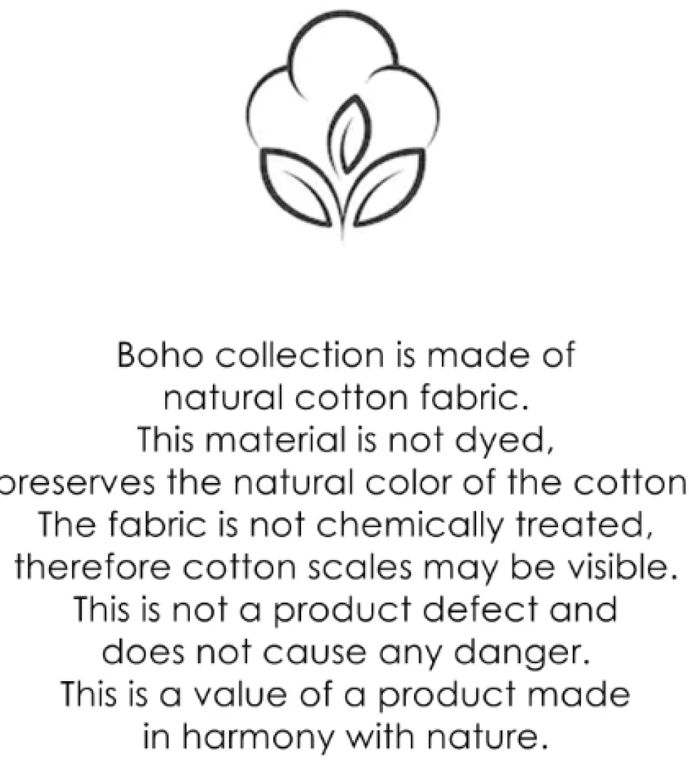 Cotton & Sweets Betthimmel Boho Maxi Vanilla
