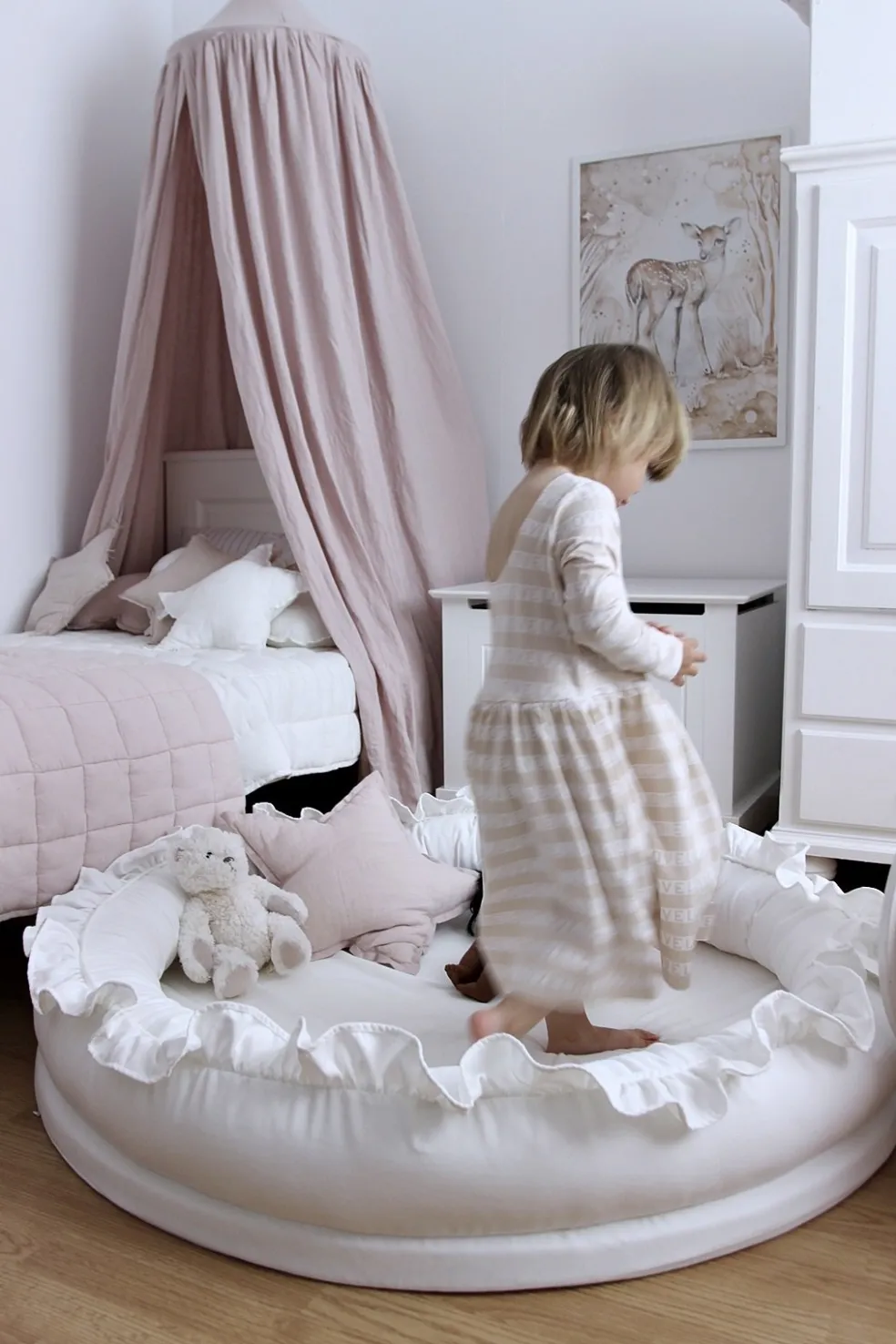 Cotton & Sweets Junior Nest Basic Weiß
