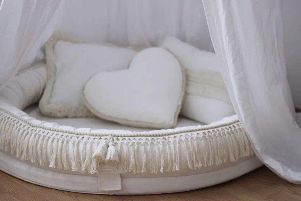 Cotton & Sweets Junior Nest Boho Vanilla-Creme