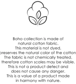 Cotton & Sweets Junior Nest Boho Vanilla-Creme