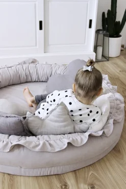 Cotton & Sweets Junior Nest Basic Hellgrau