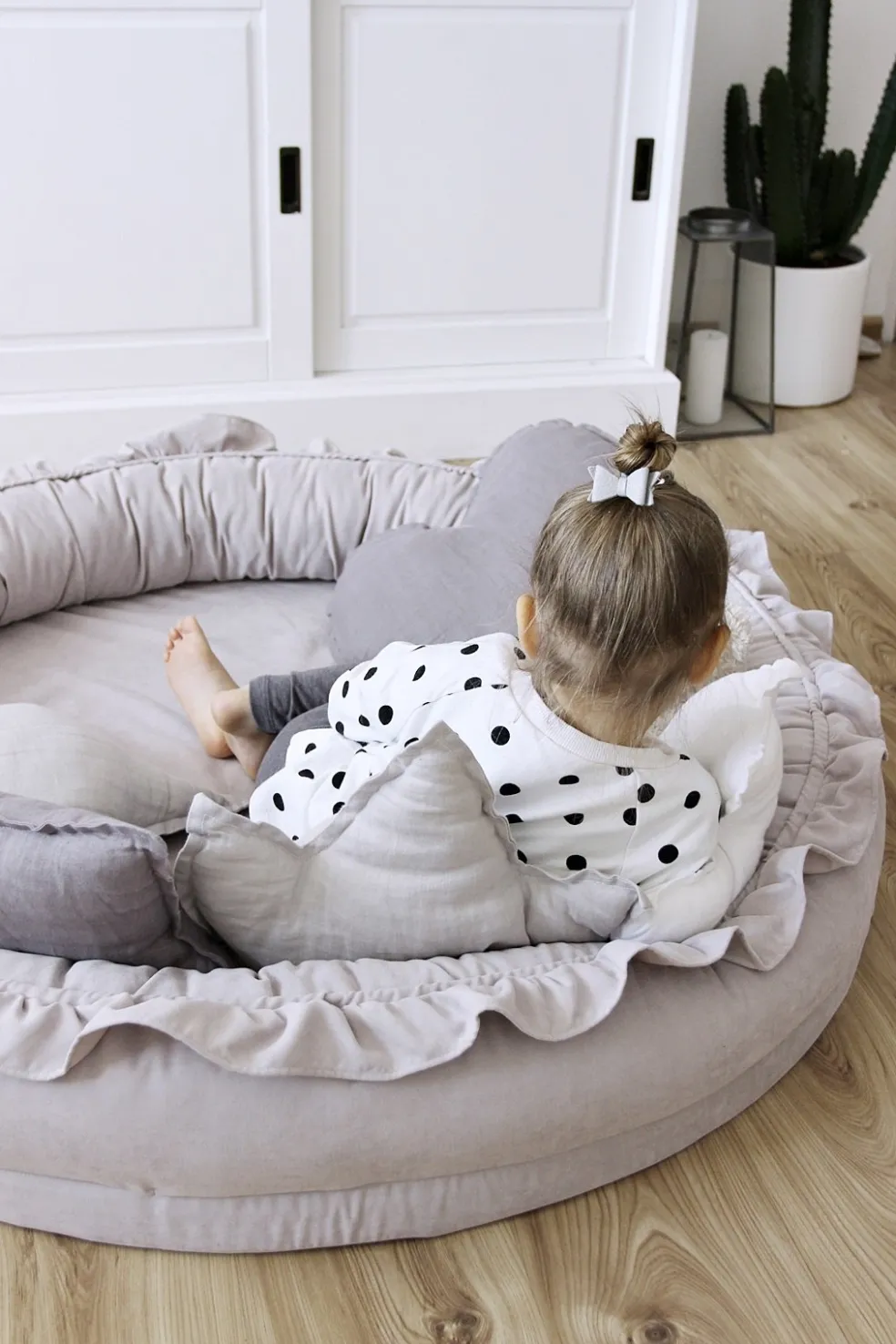 Cotton & Sweets Junior Nest Basic Hellgrau