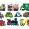 Crocodile Creek Puzzels 10 Puzzles Fahrzeuge Let's Begin 2 Jahre+
