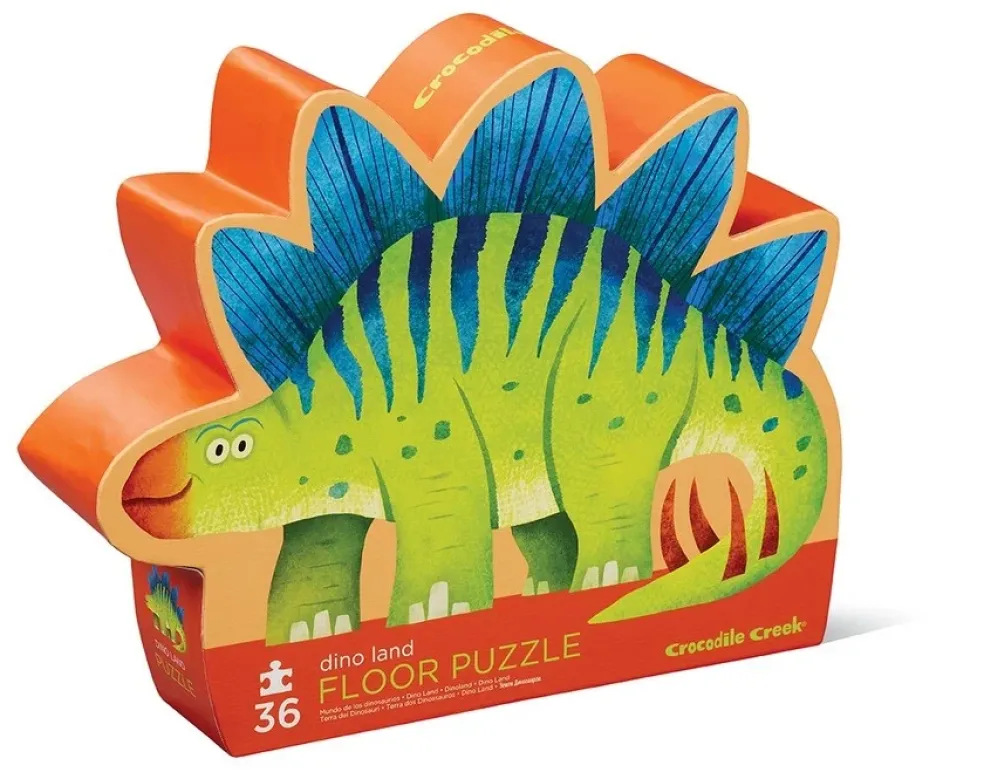 Crocodile Creek Puzzels Bodenpuzzle Dino Land 36 Teile 3 Jahre+