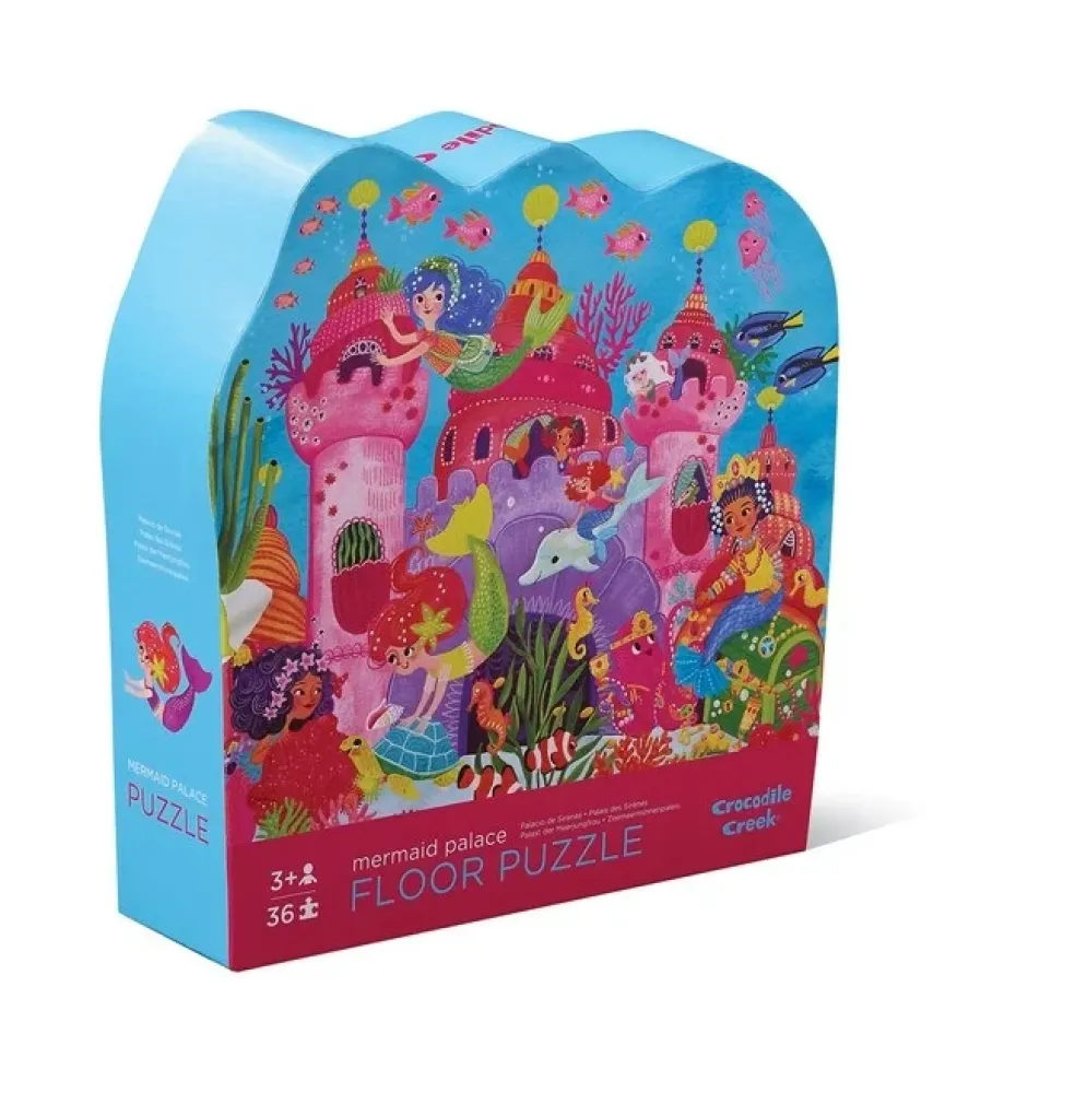 Crocodile Creek Puzzels Bodenpuzzle Meerjungfrau 36 St. 3 Jahre+